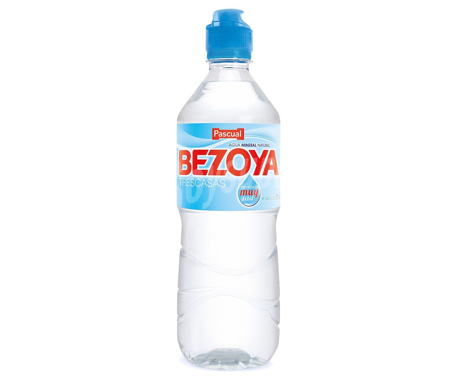 Agua mineral natural BEZOYA de PASCUAL 50 cl.