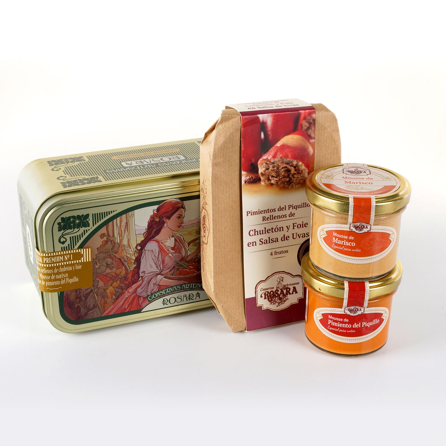 Caja premium Nº1 CONSERVAS ROSARA