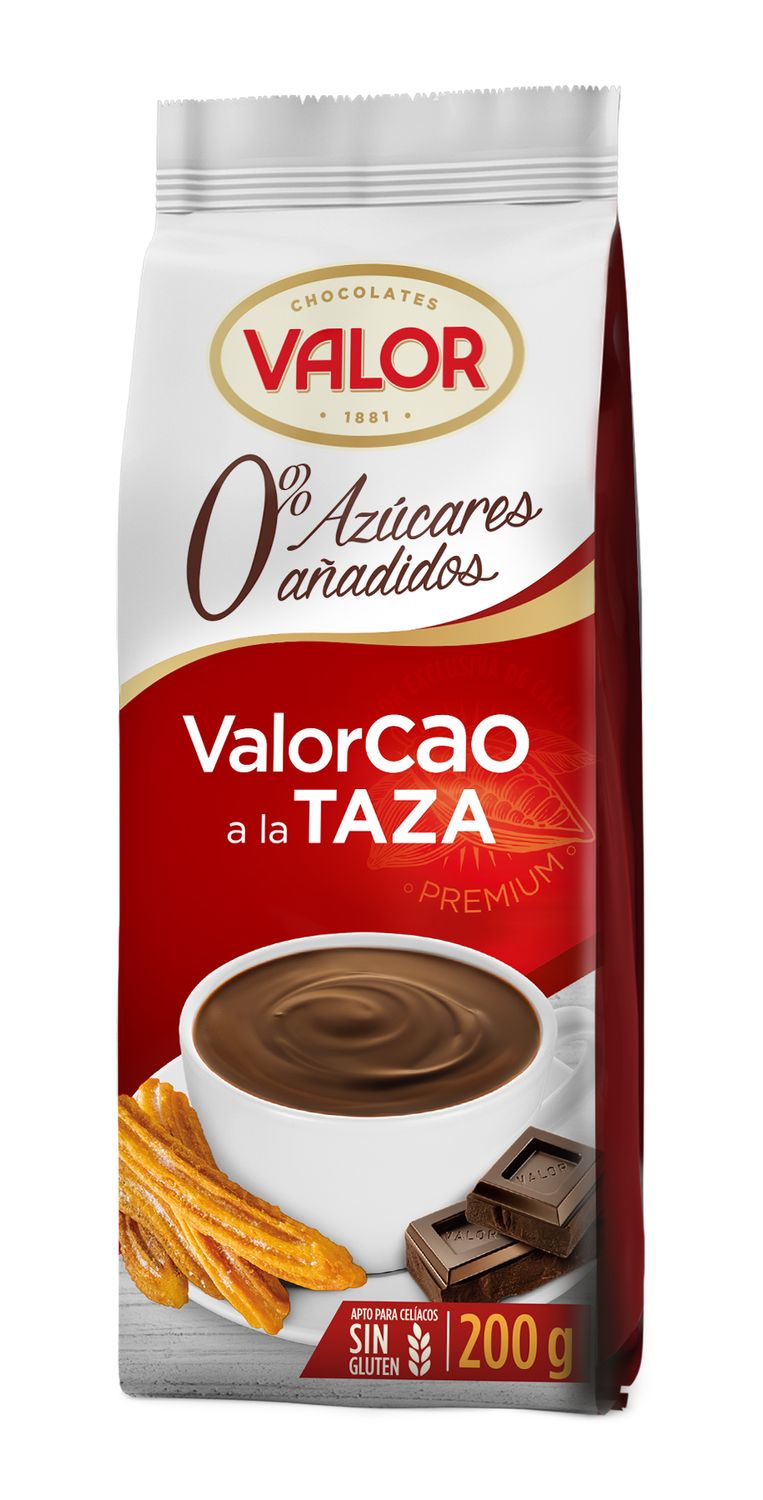 Chocolate a la taza 0% VALOR 200 g.