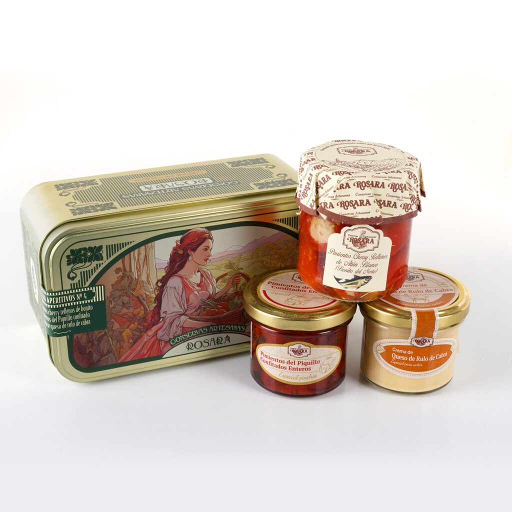 Caja aperitivos Nº4 CONSERVAS ROSARA