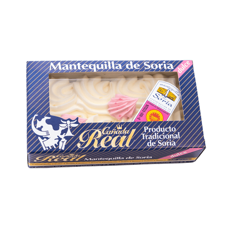 Mantequilla de Soria dulce CAÑADA REAL 120 g.