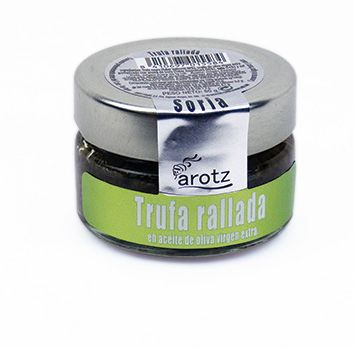 Trufa rallada en aceite de oliva AROTZ 50 g.
