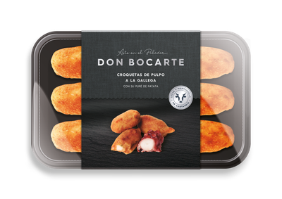 Croquetas de pulpo a la gallega DON BOCARTE 250 g.