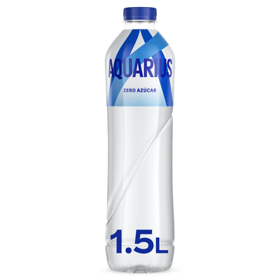 Botella de limón zero azúcar AQUARIUS 1.5 litros