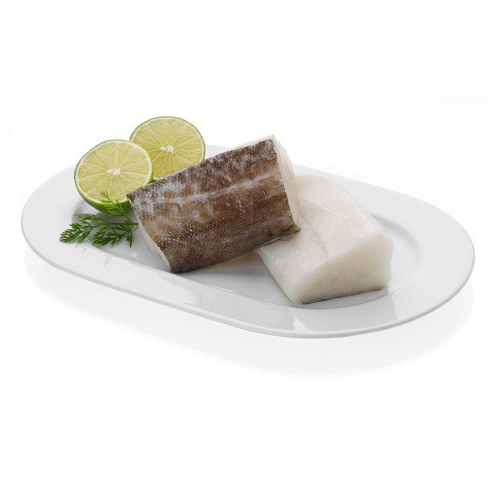 Lomos de bacalao salvaje de Alaska.