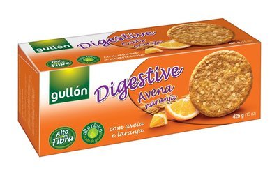 Galletas Digestive Avena Naranja Gullón