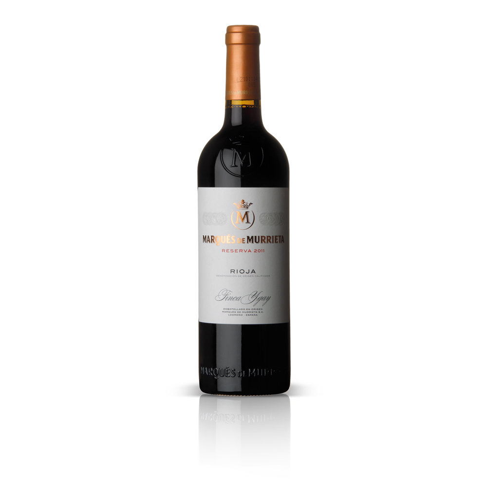 Vino tinto reserva D.O. Rioja MARQUÉS DE MURRIETA, 75 cl.