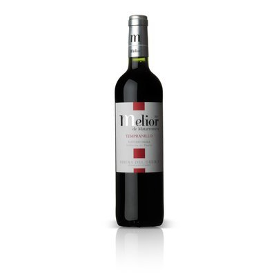Vino tinto tempranillo con 6 meses de barrica D.O. Ribera de Duero, MELIOR DE MATARROMERA, 75 cl.