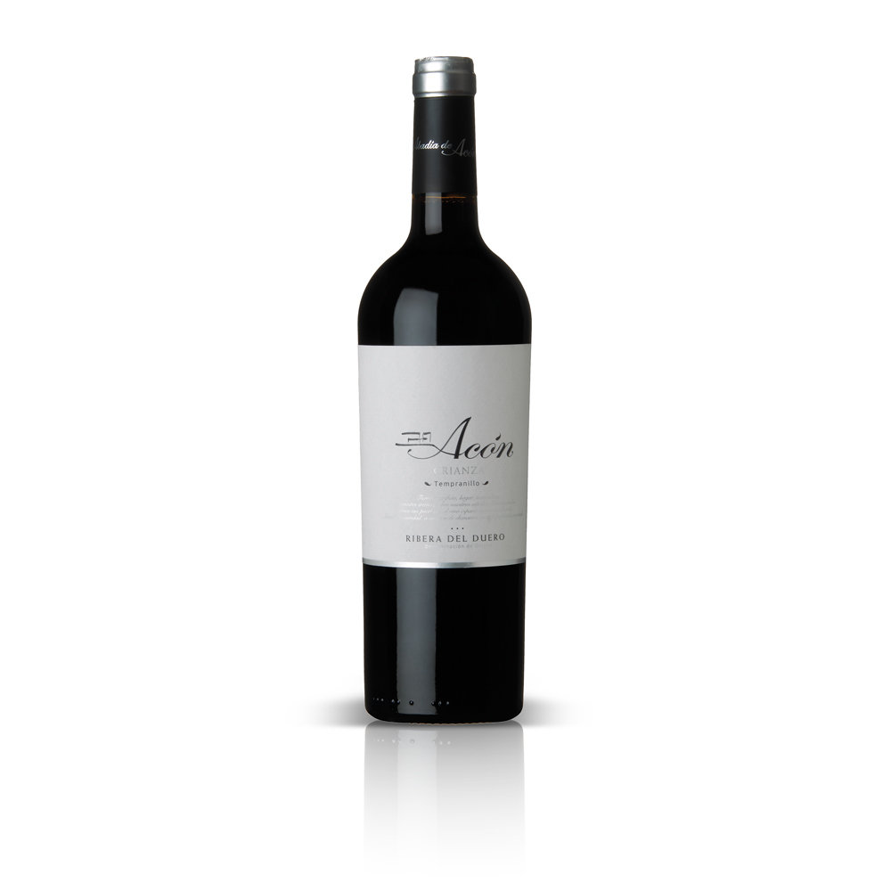 Vino tinto crianza D.O. Ribera de Duero ABADÍA DE ACÓN, 75 cl.