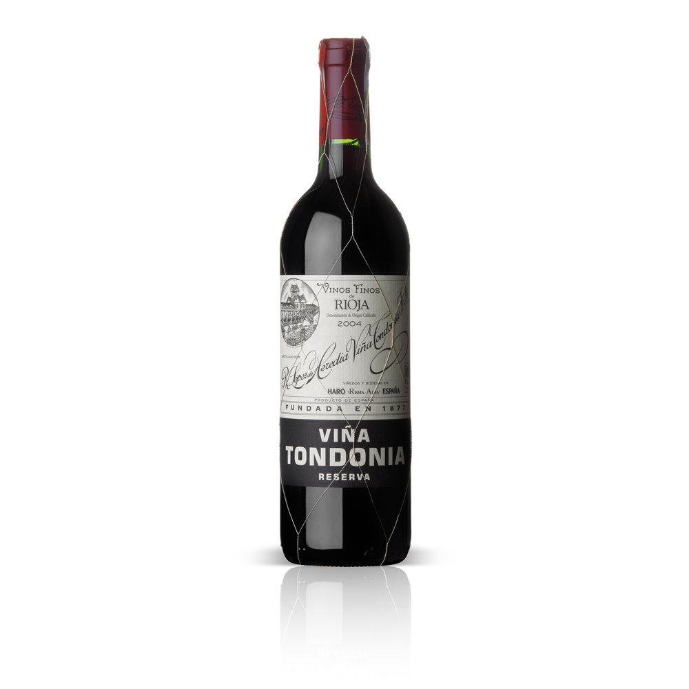 Vino tinto reserva D.O. Rioja VIÑA TONDONIA, 75 cl.