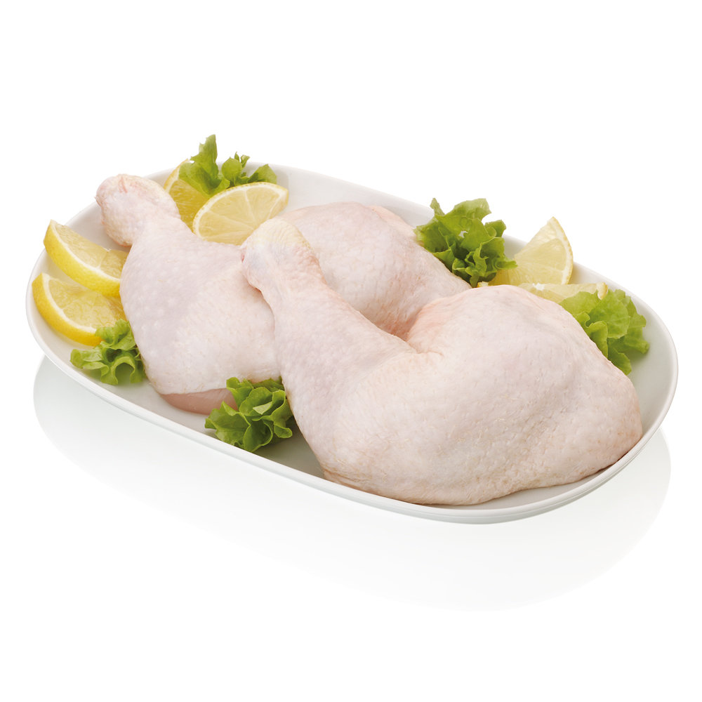 Cuartos traseros de pollo 2 kg.