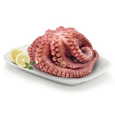 Pulpo cocido.