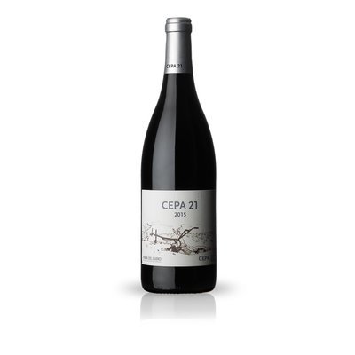 Vino tinto D.O. Ribera de Duero CEPA 21, 75 cl.