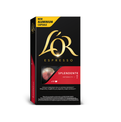 Café SPLENDENTE espresso L&#39;OR