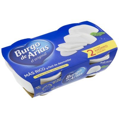 Pack 2 queso de Burgos original de BURGO DE ARIAS.