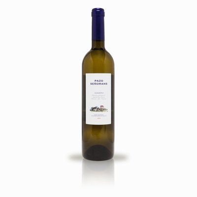 Vino blanco albariño D.O. Rías Baixas PAZO SEÑORANS, 75 cl.