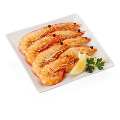 Langostinos nacionales.