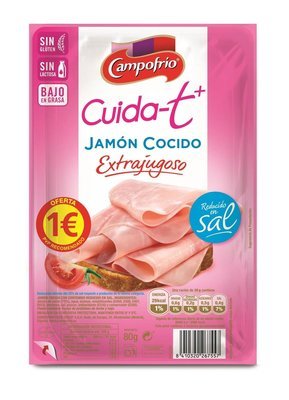 Jamón cocido CUIDA-T