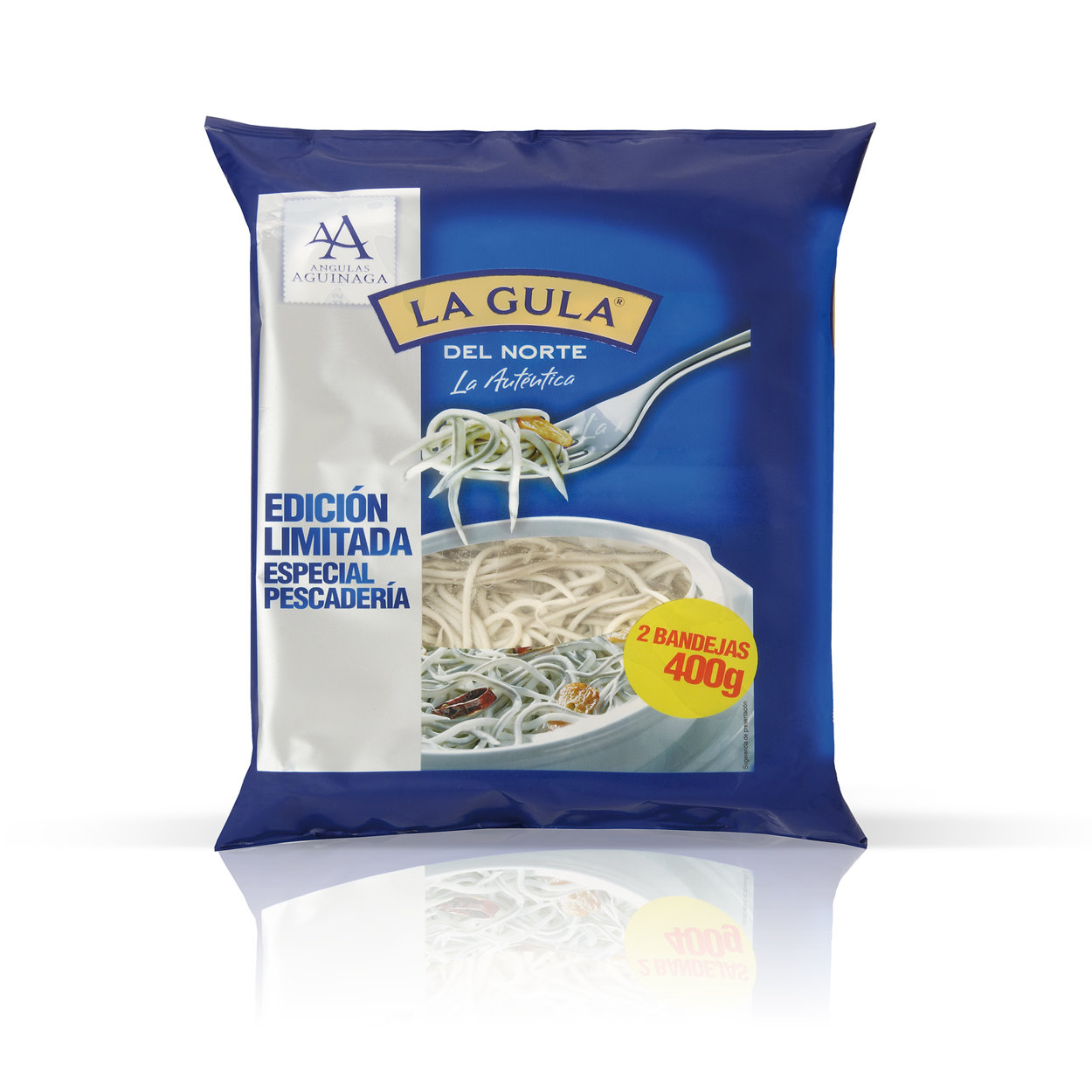 GULA DEL NORTE fresca de ANGULAS AGUINAGA, 440 g (2 x 220g.)