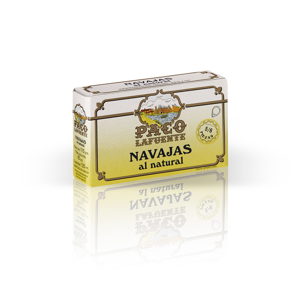 Navajas al Natural Paco Lafuente 5-6 Piezas