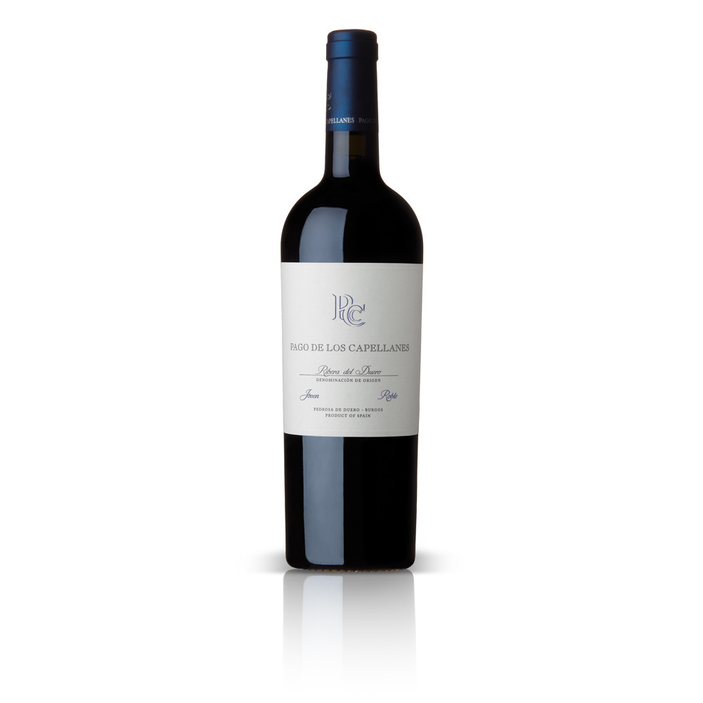 Vino tinto cosecha D.O. Ribera de Duero PAGO DE LOS CAPELLANES, 75 cl.