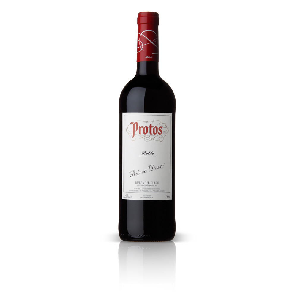 Vino tinto roble D.O. Ribera de Duero PROTOS, 75 cl.