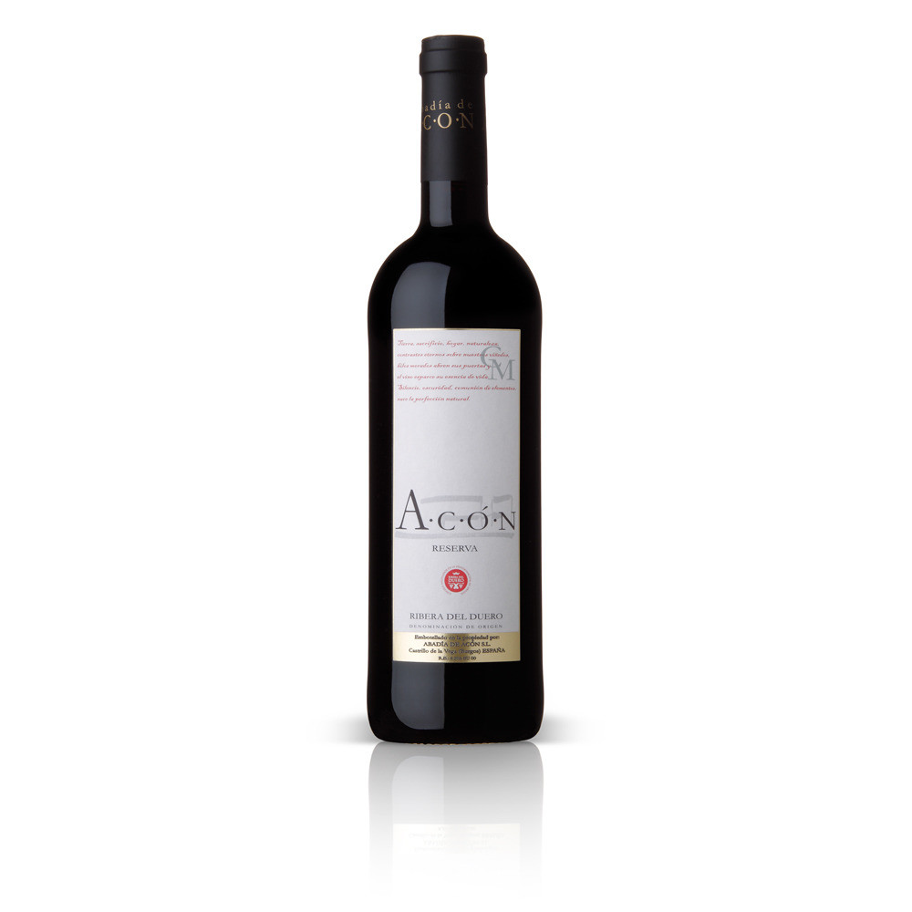Vinto tinto reserva D.O Ribera de Duero ABADÍA DE ACÓN, 75 cl.