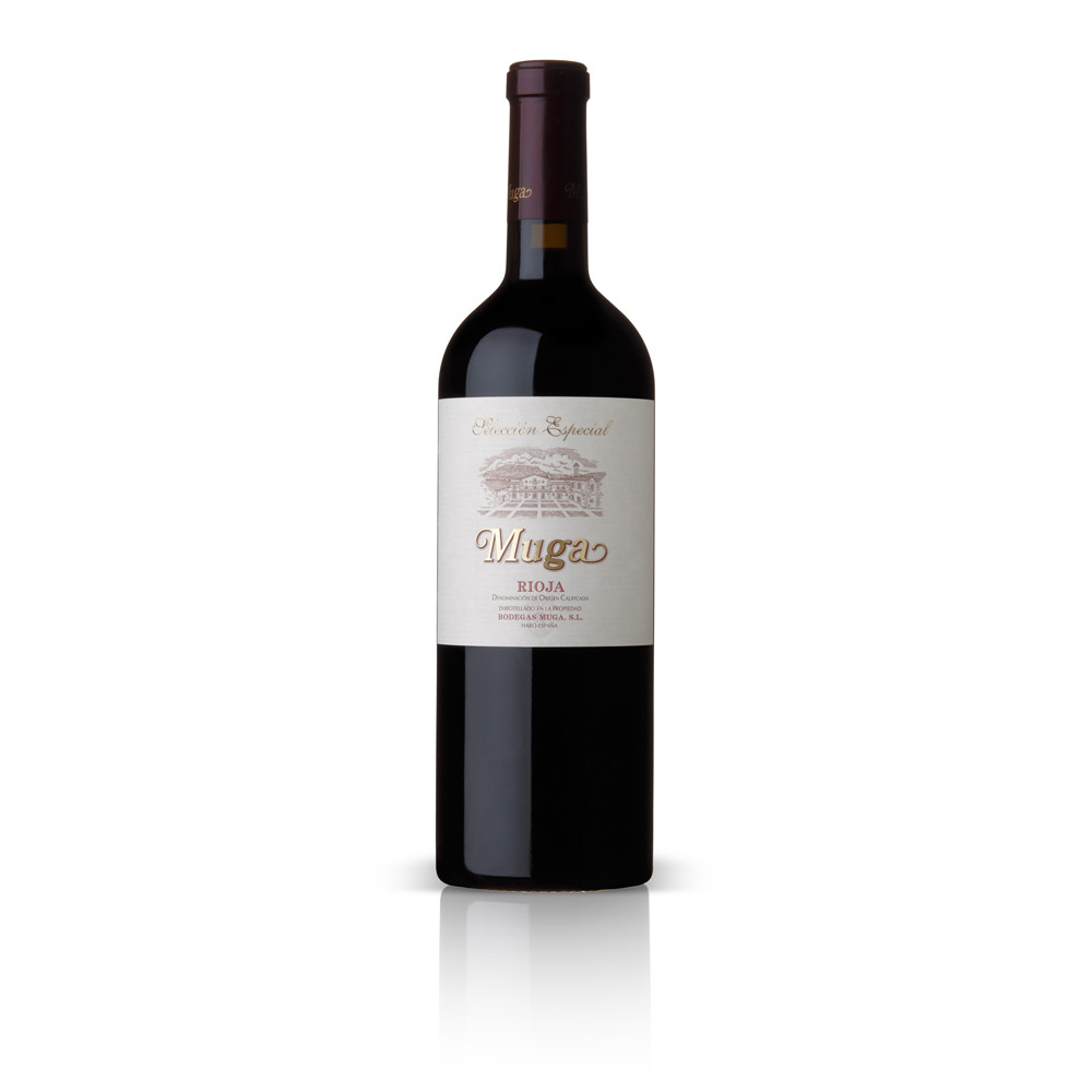 Vino tinto reserva D.O. Rioja MUGA, 75 cl.