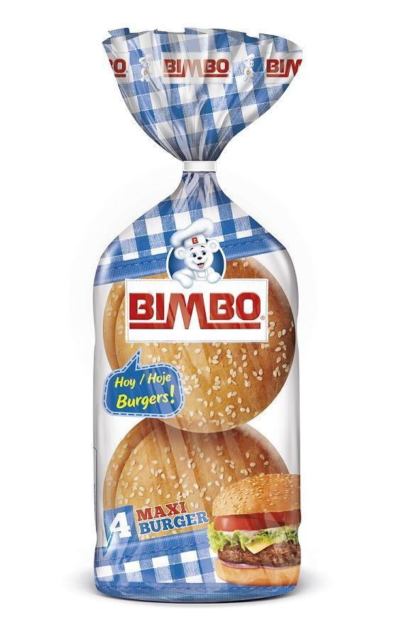 4 Panes Maxi Burger Bimbo