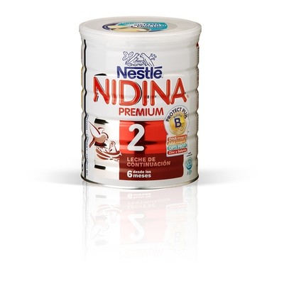 Leche en polvo de continuación NIDINA PREMIUM de NESTLÉ.