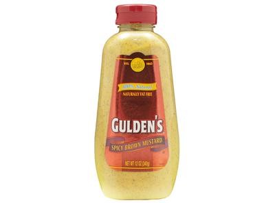 Mostaza americana spicy brown de GULDEN&#39;S.