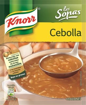 Sopa de cebolla KNORR.