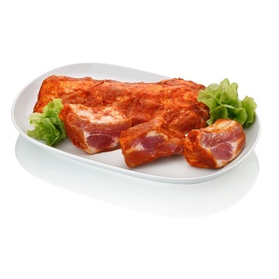 Costilla adobada.