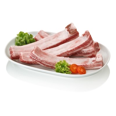 Costillas de cerdo ibérico.