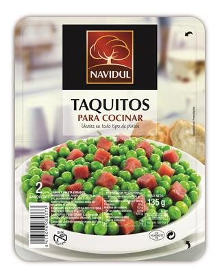 Taquitos de jamón para cocinar NAVIDUL.