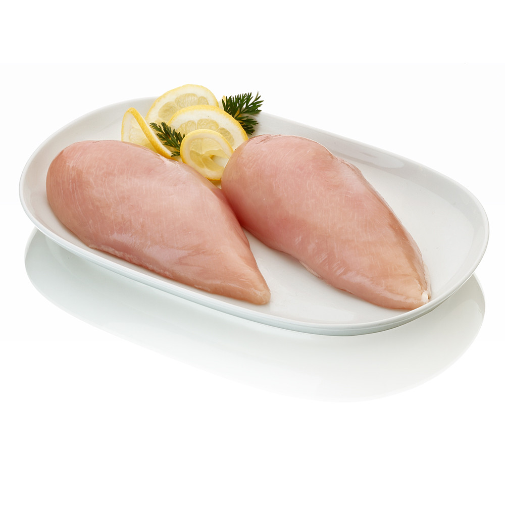 Filetes de pechuga de pollo.