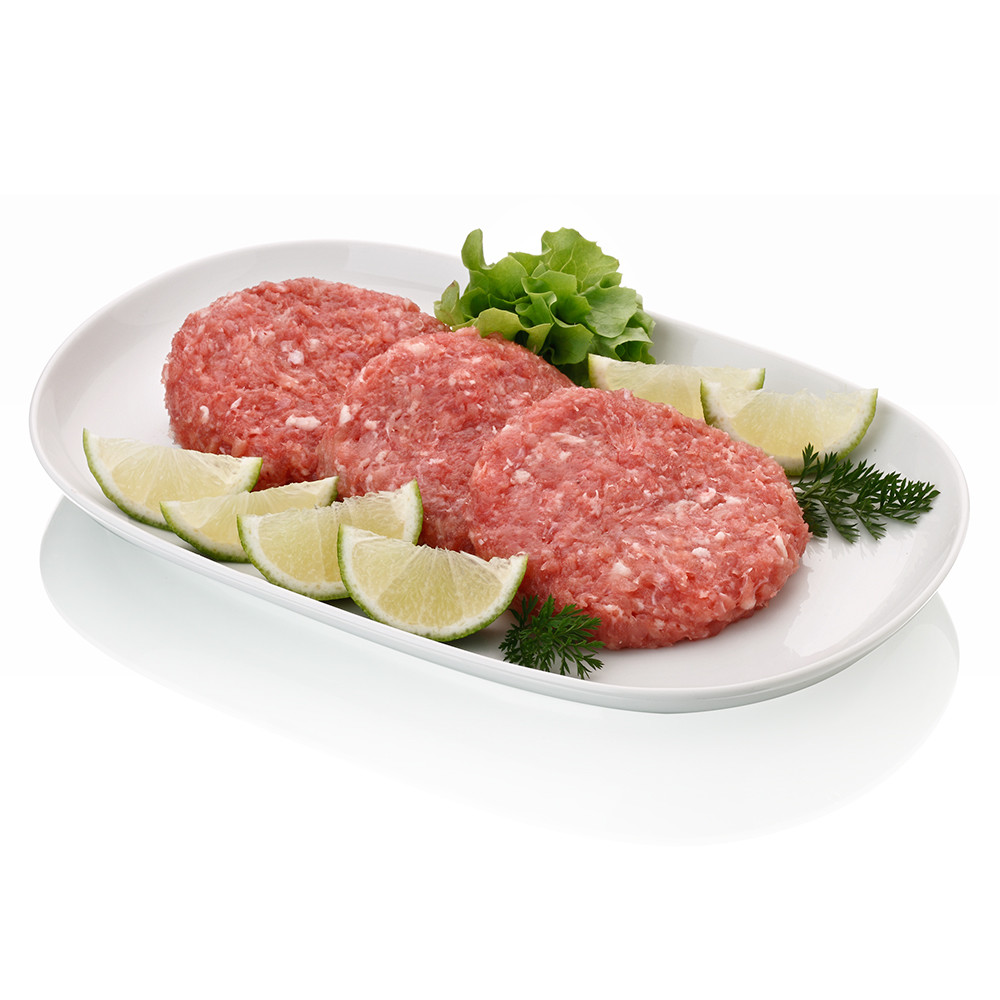 Hamburguesas de pollo.