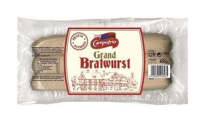Salchichas estilo Grand Bratwurst de CAMPOFRÍO.