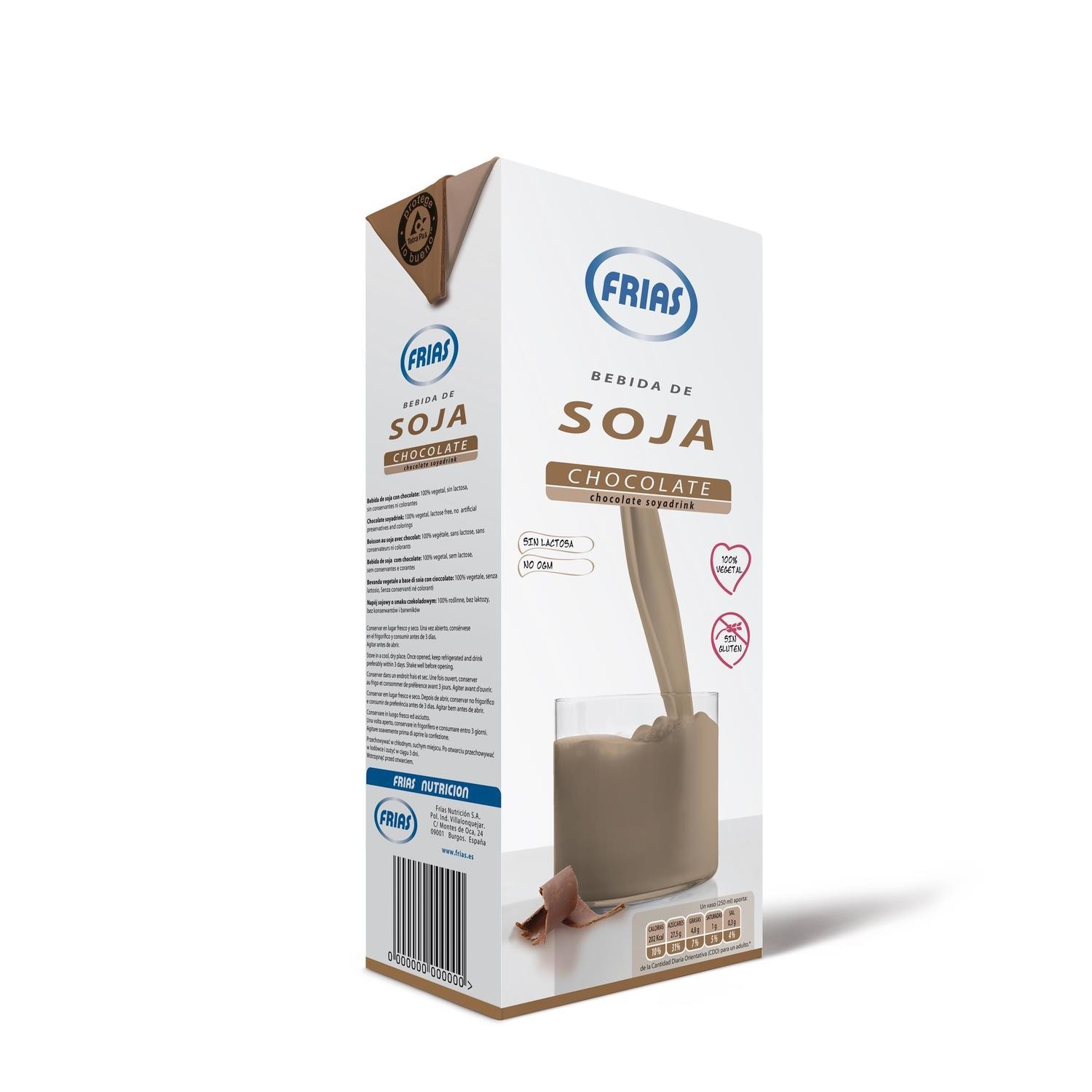 Bebida de soja chocolate FRIAS