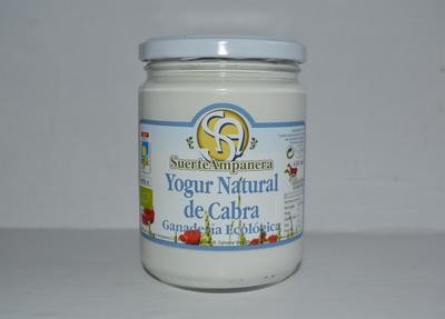 Yogur natural de cabra SUERTE AMPANERA.