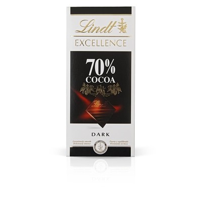 Chocolate Negro 70 % Cacao Lindt