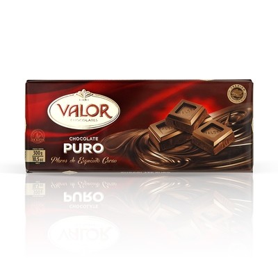 Chocolate puro VALOR.