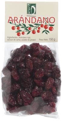 Arándanos rojos con azúcar de caña TÉ O.