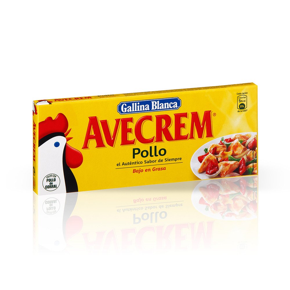Avecrem de pollo (12 pastillas).