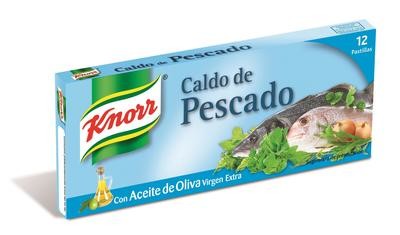 Caldo de pescado de KNORR (12 pastillas).
