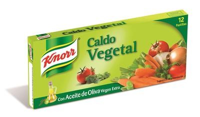 Caldo vegetal de KNORR (12 pastillas)