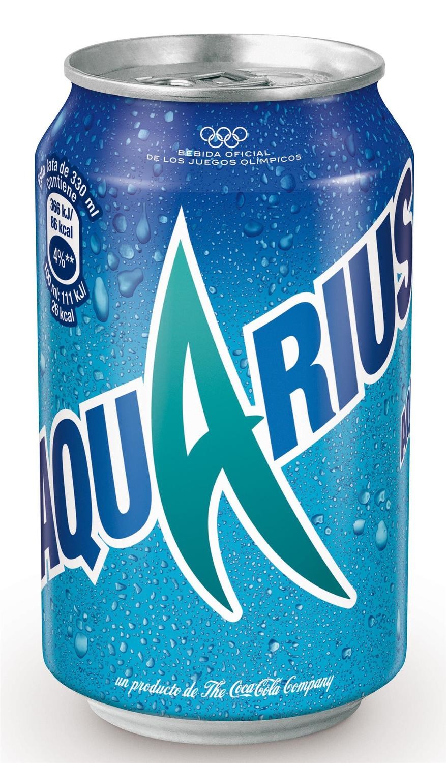 AQUARIUS en lata (33 cl).
