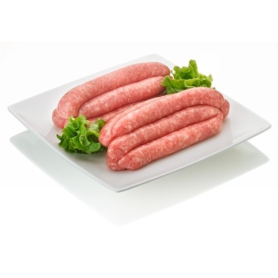 Salchicha fresca de pollo.
