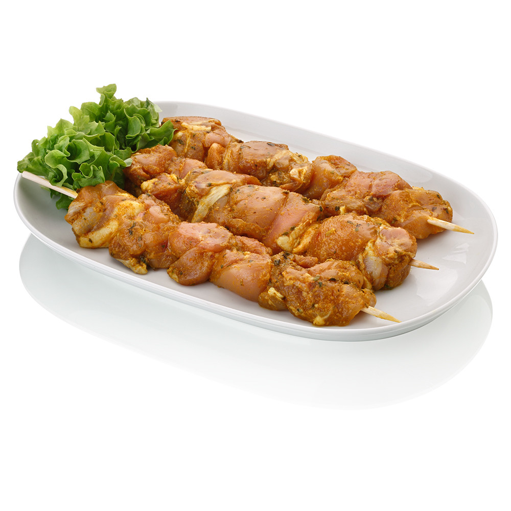 Pincho moruno de pollo.
