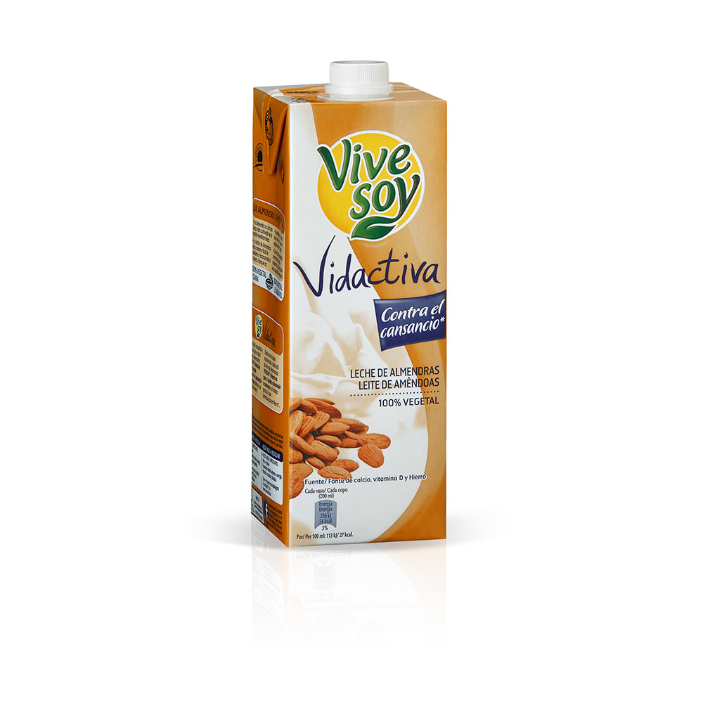 Leche de almendras vida activa s/a VIVE SOY.
